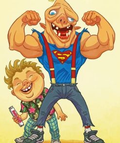 Chunk And Sloth The Goonies Diamond Paintings