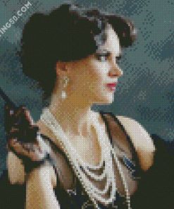 Classy Flapper Lady diamond painting