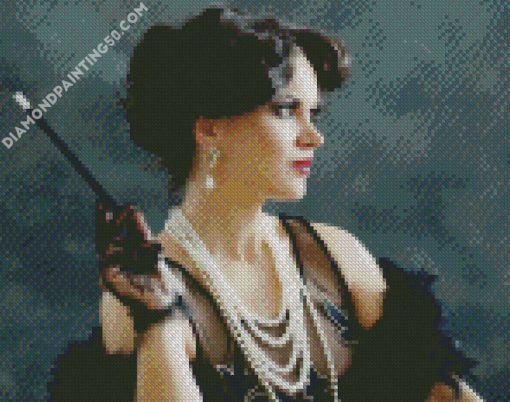 Classy Flapper Lady diamond painting