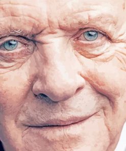 Close Up Anthony Hopkins Actor Diamond Paintings