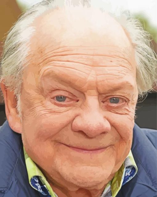 Close Up David jason Diamond Paintings