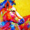 Colorful Horse Art Diamond Paintings