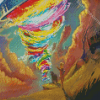 Colorful Tornados Diamond Painting