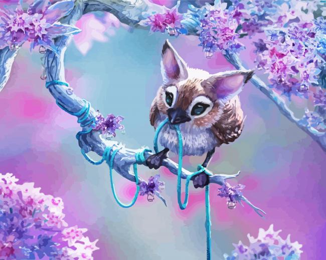 Cute Fantasy Creature Diamond Paintings