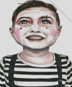 Mime Boy Diamond Paintings