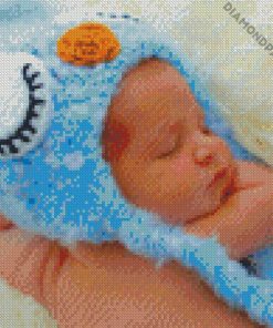 Cute New Born Baby Boy diamond painting