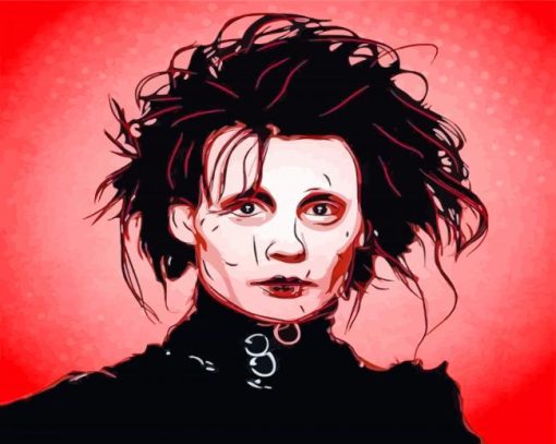 Edward Scissorhands Art Diamond Paintings