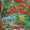 Flamboyan Art diamond painting