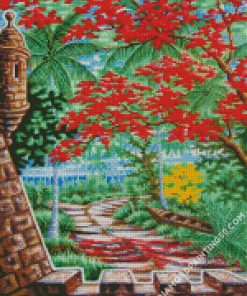 Flamboyan Art diamond painting