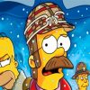 Flanders And The simpsons diamond painting