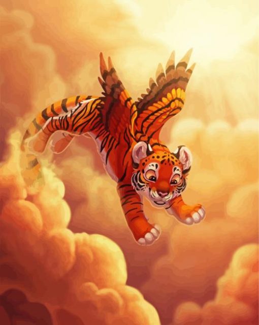 Flying Tiger Diamond Paintings