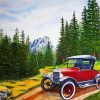 Ford Model T Art Diamond Paintings