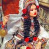 Gorgeous Lady With Headdress diamond painting