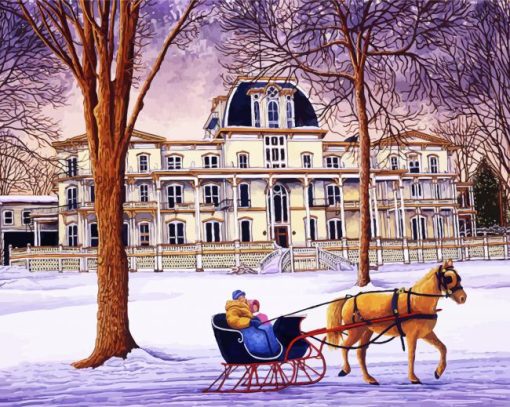 Grand Hotel Thelma Winter Diamond Paintings