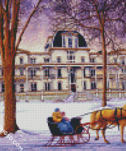 Grand Hotel Thelma Winter diamond painting