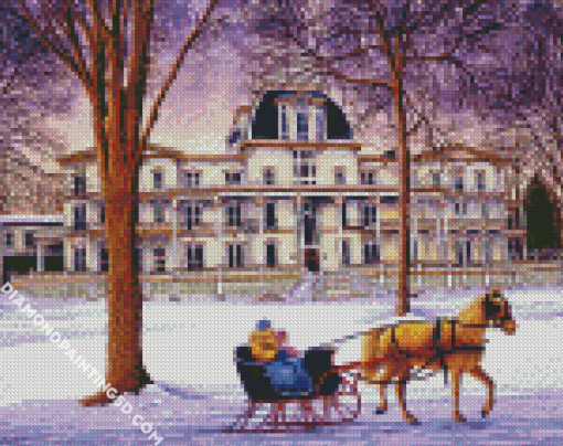 Grand Hotel Thelma Winter diamond painting