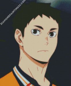 Haikyuu Anime Daichi Sawamura diamond painting