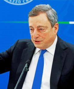 Mario Draghi Diamond Paintings