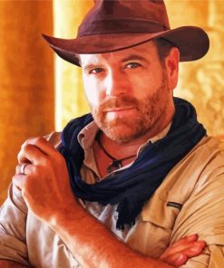 Josh Gates American Presenter Diamond Paintings