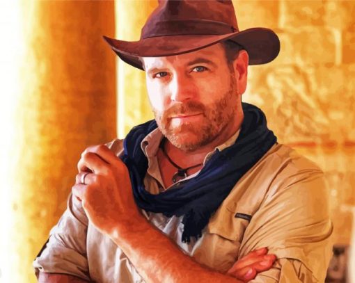 Josh Gates American Presenter Diamond Paintings