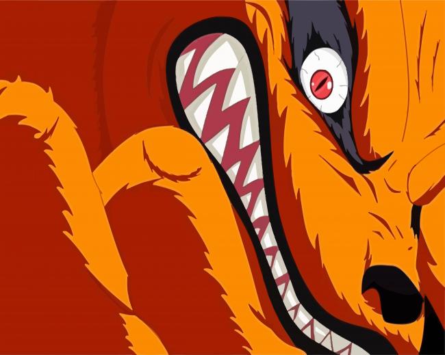 Kurama Anime Character Diamond Paintings