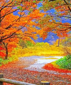 Landscape Fall Season Diamond Paintings