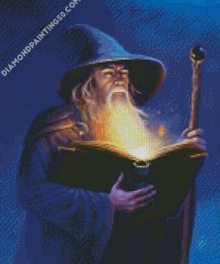 Wizard diamond painting