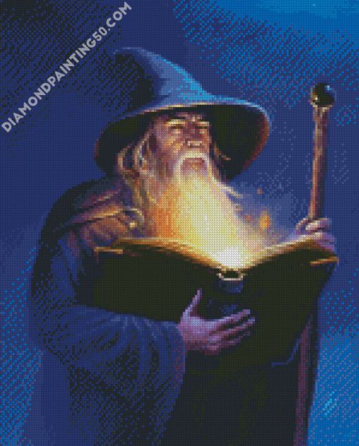 Wizard diamond painting