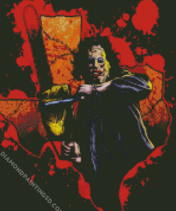 Leatherface Jackson diamond painting