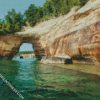 Mackinac Arch Rock diamond painting