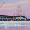 Mackinac Bridge diamond painting