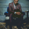 Mads Mikkelsen Hannibal diamond painting