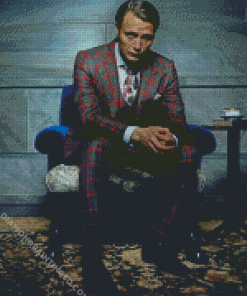 Mads Mikkelsen Hannibal diamond painting