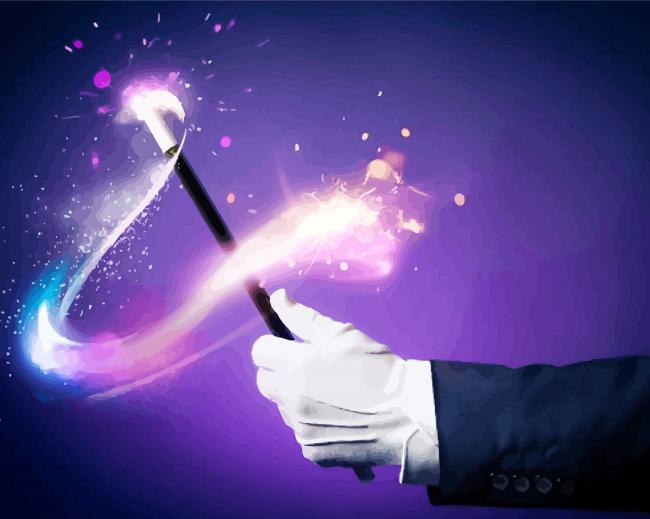 Magic Wand diamond painting