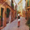 Majorca Old Town diamond painting