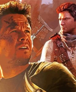 Mark Wahlberg Uncharted Diamond Paintings