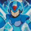 Mega Man Diamond Painting