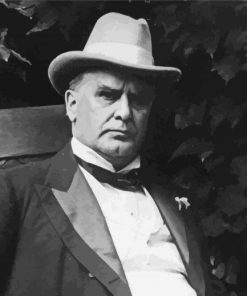 Monochrome William Mckinley Diamond Paintings