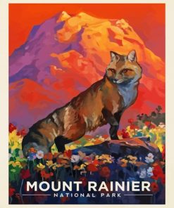 Mount Rainier Diamond Paintings