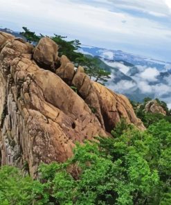 Mount Seoraksan Landscape Diamond Paintings