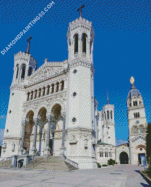 Notre Dame Fourviere Lyon diamond painting