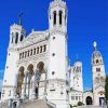 Notre Dame Fourviere Lyon diamond painting