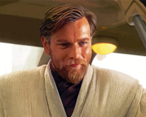 Obi Wan Kenobi Star Wars Character Diamond Paintings