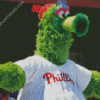 Phillies Phanatic Masco Diamond Painting