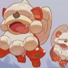 Pokemon Species Growlithe Diamond Painting