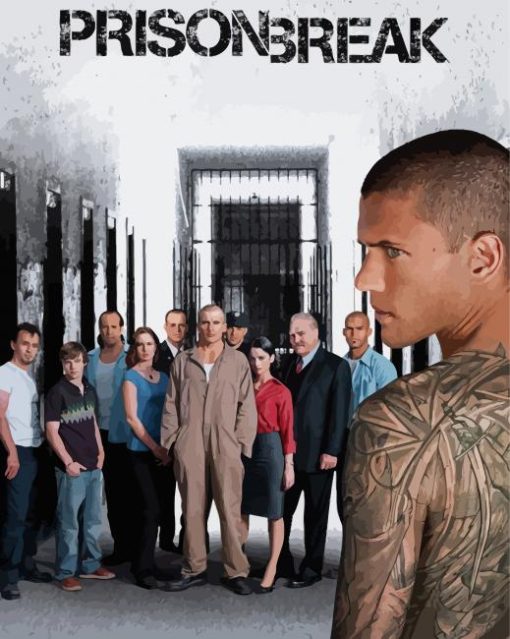 Prison Break Characters Diamond Paintings