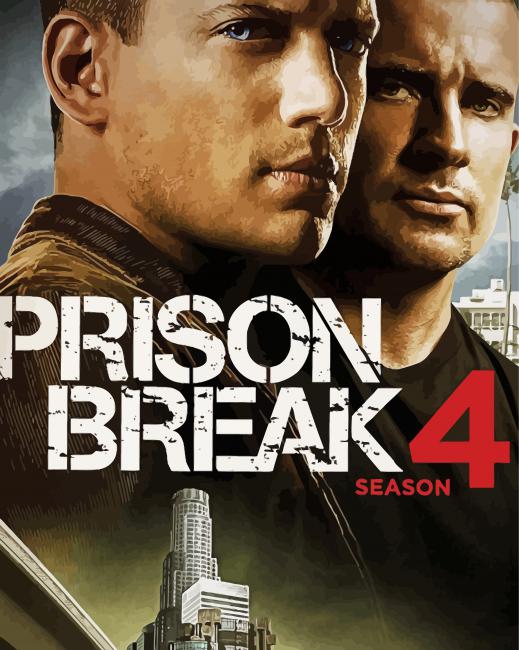 Prison Break Poster Diamond Paintings