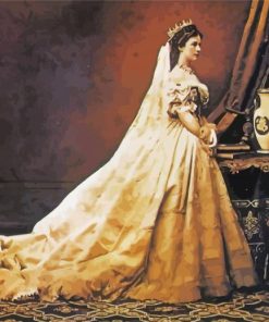 Queen Sisi In The Wedding Dress Diamond Paintings