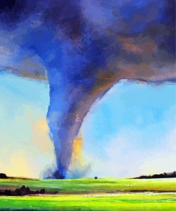 Scary Tornado Diamond Paintings