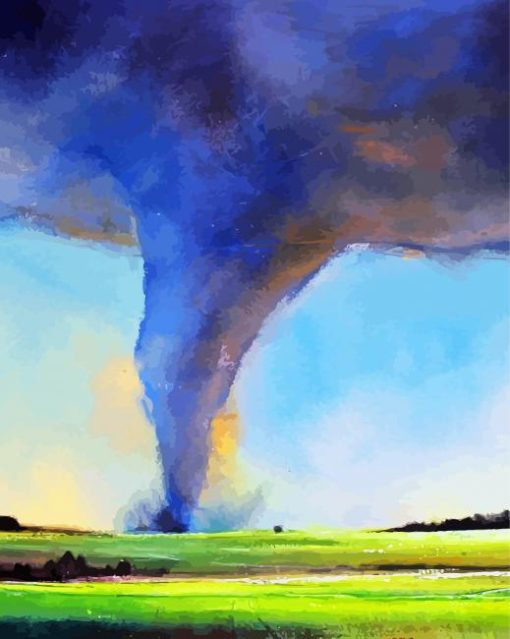 Scary Tornado Diamond Paintings